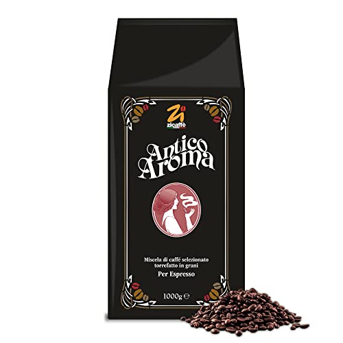 Zicaffé Espresso Antico Aroma Bohnen, 1er Pack (1 x 1 kg) von ZI ZICAFFE