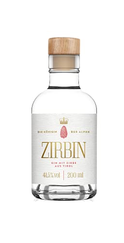 ZIRBIN Dry Gin mit Zirbe aus Tirol, das Original aus Österreich, 41,5%, 200ml ZIRBIN Dry Gin mit Zirbe aus Tirol, das Original aus Österreich, 41,5%, 200ml von ZIRBIN