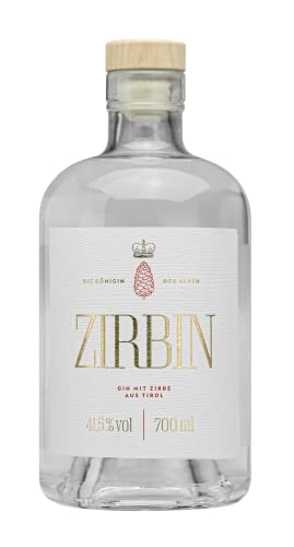 ZIRBIN Gin mit Zirbe aus Tirol, das Original aus Österreich, 41,5%, 0,7l ZIRBIN Gin mit Zirbe aus Tirol, das Original aus Österreich, 41,5%, 0,7l von ZIRBIN