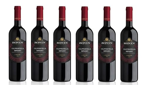 6x 0,75l - 2021er - Zonin - Ripasso - Valpolicella Superiore D.O.P. - Veneto - Italien - Rotwein trocken von Zonin1821