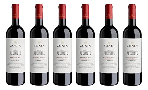 6x 0,75l - 2023er - Zonin - Bardolino Classico D.O.P. - Veneto - Italien - Rotwein trocken von Zonin1821