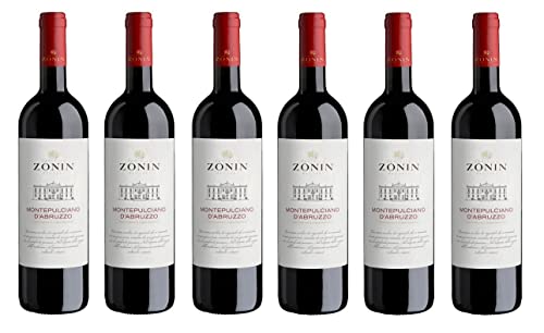 6x 0,75l - 2023er - Zonin - Montepulciano d'Abruzzo D.O.P. - Abruzzen - Italien - Rotwein trocken von Zonin1821