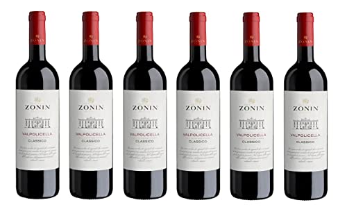6x 0,75l - 2023er - Zonin - Valpolicella Classico D.O.P. - Veneto - Italien - Rotwein trocken von Zonin1821