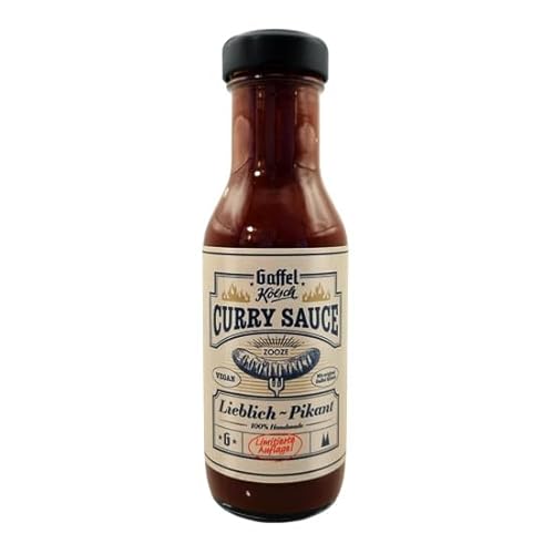 GAFFEL KÖLSCHE CURRY SAUCE | ZOOZE X GAFFEL | Feinkost Premium Curry Sauce | Ohne Zusatzstoffe | süß und pikant | 260 ml | Handmade | Perfekt zur Bratwurst oder Pommes Frittes | edle Geschenke GAFFEL KÖLSCHE CURRY SAUCE | ZOOZE X GAFFEL | Feinkost Premium Curry Sauce | Ohne Zusatzstoffe | süß und pikant | 260 ml | Handmade | Perfekt zur Bratwurst oder Pommes Frittes | edle Geschenke von ZOOZE
