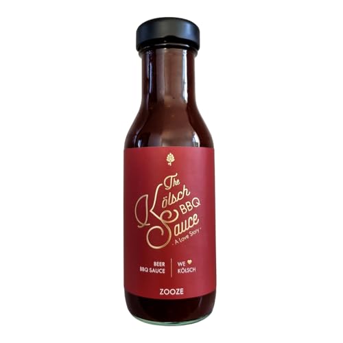 Kölsch BBQ Sauce | ZOOZE | Beer Barbecue Sauce | Feinkost Premium Grillsauce | Ohne Zusatzstoffe | süß und pikant | 260 ml | Handmade | edle Geschenke für Männer Kölsch BBQ Sauce | ZOOZE | Beer Barbecue Sauce | Feinkost Premium Grillsauce | Ohne Zusatzstoffe | süß und pikant | 260 ml | Handmade | edle Geschenke für Männer von ZOOZE