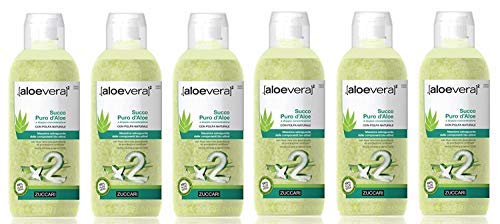ZUCCARI ALOE VERA X2 PURE ALOE SUCCO 1 Liter 6 Flaschen ZUCCARI ALOE VERA X2 PURE ALOE SUCCO 1 Liter 6 Flaschen von ZUCCARI