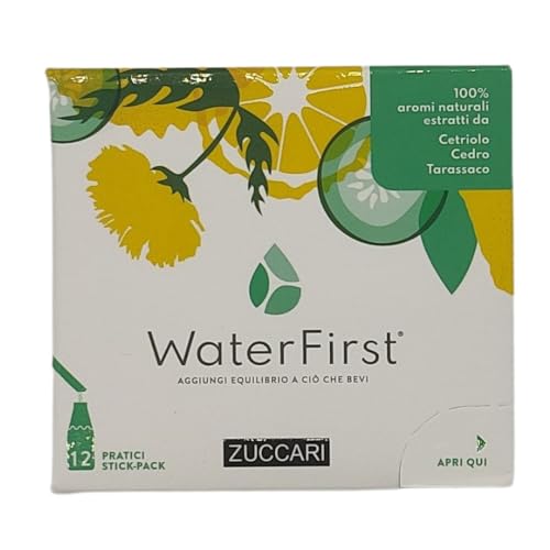 Zuccari WaterFirst Duftspender für Wasser, Gurke, Löwenzahn-Zeder, 12 Stück Zuccari WaterFirst Duftspender für Wasser, Gurke, Löwenzahn-Zeder, 12 Stück von ZUCCARI