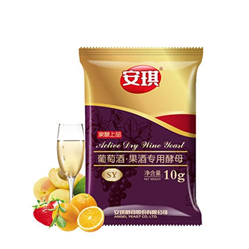 Wein und ObstweineB Fruchtweinhefe SY-Wein und Fruchtweinhefe Fruchtwein 10g Hausgemachte Weißwein-Gärhefe Wein und ObstweineB Fruchtweinhefe SY-Wein und Fruchtweinhefe Fruchtwein 10g Hausgemachte Weißwein-Gärhefe von ZYFXP