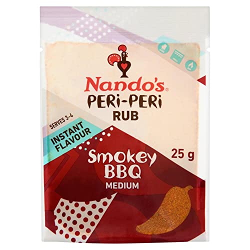 Nando's Peri Rub Smokey BBQ Medium (Instant Flavour), 25 g von ZZ