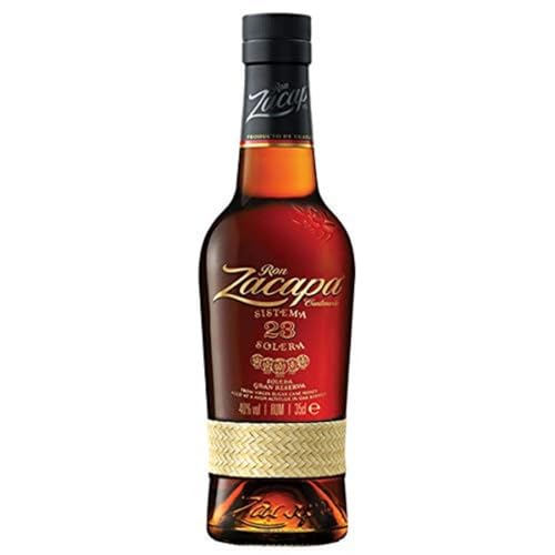 Zacapa Ron Centenario Solera 23 Rum | Ausgezeichneter, aromatischer Rum | gereift im Hochland Guatemalas | 40% vol | 350ml Einzelflasche | von Zacapa