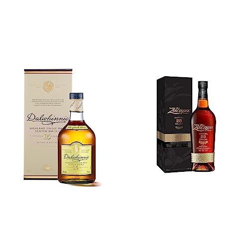 Dalwhinnie Ron Zacapa Centenario Solera 23 Rum | 40% vol | 700ml & Dalwhinnie 15 Jahre | mit Geschenkverpackung | handgefertigt in den schottischen Highlands von Dalwhinnie