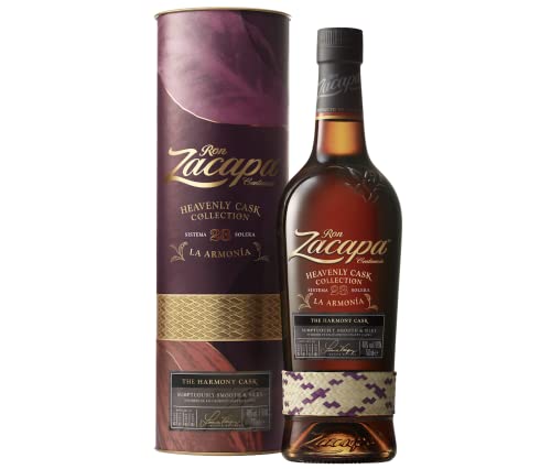 Zacapa La Armonia | Ultra-Premium-Rum | Heavenly Cask- Kollektion | handverlesen aus Guatemala | 40% vol | 700ml Einzelflasche | von Zacapa