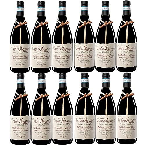 Zaccagnini Montepulciano d'Abruzzo DOC Rotwein Wein trocken Italien (12 Flaschen) von Zaccagnini