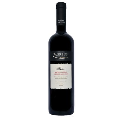 Zagreus Tiara Cuvee 0,75l Mavrud, Syrah, Cabernet Sauvignon, Bulgarien von Zagreus