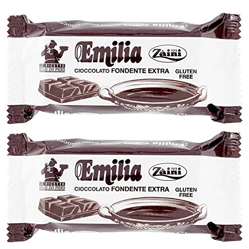 Set Nr. 2 schwarze Schokolade Emilia Rucksäcke (2 Stück x 1 kg) von Zaino Rocco Srl