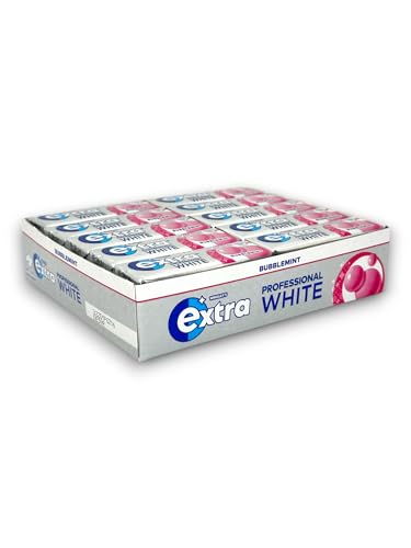 Extra Professional White Kaugummi | Bubblemint | - 420g - (30 x 10 Dragees) (Bubblemint) von Zama4Zingo