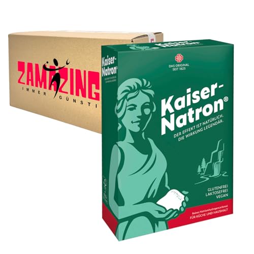 Kaiser Natron Pulver 1 x 250g | Reines Natriumhydrogencarbonat für Küche und Haushalt, Pulver, Glutenfrei, Vegan, Laktosefrei von Zama4Zingo