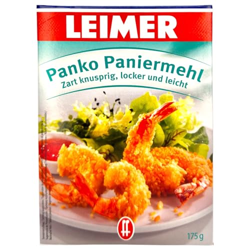 Leimer Panko Paniermehl Packung 175g | Zart Knusprig, Locker und Leicht | Perfekt für Knuspriges - Vielseitige Panade (1er Pack) von Zama4Zingo