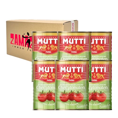 Mutti Pomodorini Ciliegini Cherry Kirschtomaten - 400g - 6er Pack von Zama4Zingo