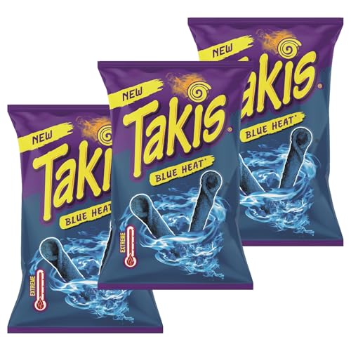 Takis Blue Heat Extreme Spicy 100g (3er Pack) von Zama4Zingo