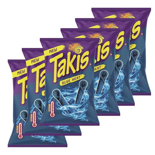 Takis Blue Heat Extreme Spicy 100g (6er Pack) von Zama4Zingo