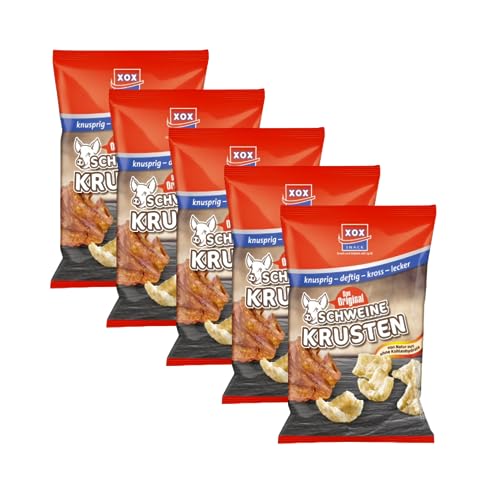 XOX Schweinekrusten 5er pack (5x 100g) von Zama4Zingo