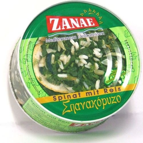 Spinat mit Reis Zanae 280gr von Zanae