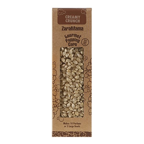 Creamy Crunch – ZaraMamas Popcorn Gourmet Popping Corn Geschenkbox 400 g von Zaramamas