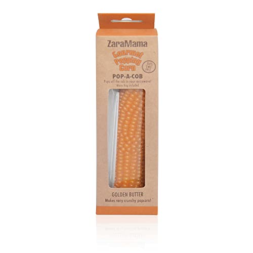 ZaraMama Pop a Cob Maiskoblen Golden Butter Frei von Gentechnik 90g, Menge:6 Stück ZaraMama Pop a Cob Maiskoblen Golden Butter Frei von Gentechnik 90g, Menge:6 Stück von Zaramamas