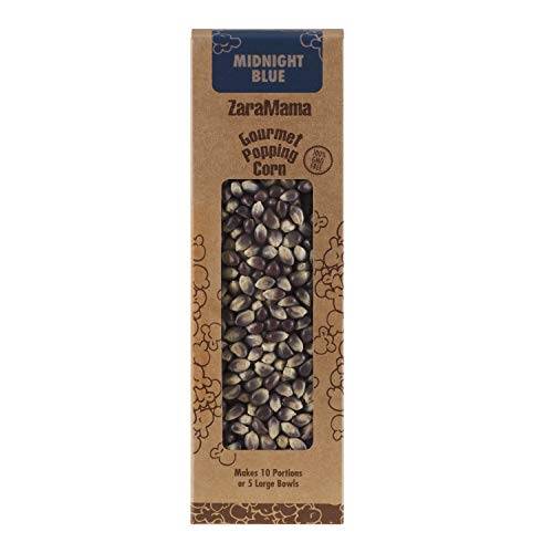 ZaraMamas Popcorn Gourmet Popping Corn, Geschenkbox, 400 g, Midnight Blue ZaraMamas Popcorn Gourmet Popping Corn, Geschenkbox, 400 g, Midnight Blue von Zaramamas