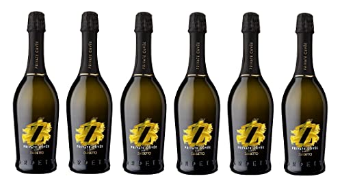 6x 0,75l - Latentia - Zardetto - Private Cuvée - Vino Spumante brut - Veneto - Italien - Schaumwein trocken von Zardetto