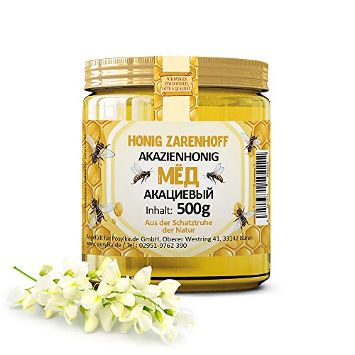 Akazienhonig flüssig, 500 g Akazienhonig flüssig, 500 g von Zarenhoff
