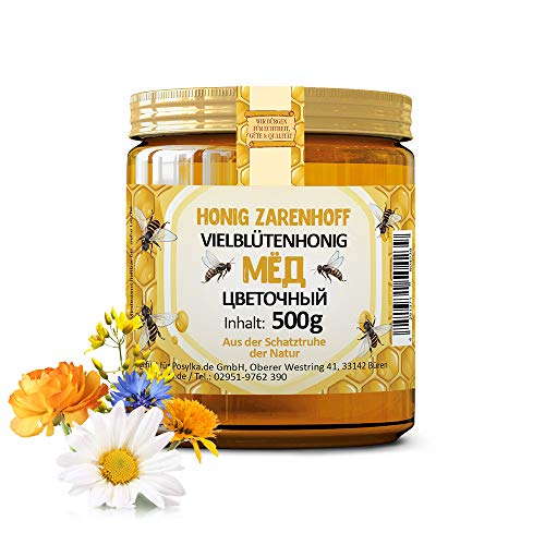 Vielblütenhonig flüssig, 500 g Vielblütenhonig flüssig, 500 g von Zarenhoff