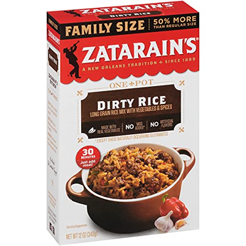 Zatarain's Familiengröße, schmutziger Reis, 340 ml Zatarain's Familiengröße, schmutziger Reis, 340 ml von Zatarain's