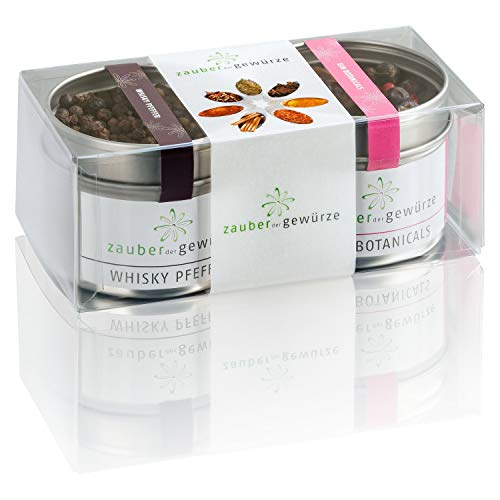 Zauber der Gewürze Das Bar-Gewürze Geschenkset | Gewürze Set mit 2 besonderen Gourmet-Gewürzen für Drinks und besondere Genusserlebnisse, als Geschenk für Frauen & Männer, 120 g Zauber der Gewürze Das Bar-Gewürze Geschenkset | Gewürze Set mit 2 besonderen Gourmet-Gewürzen für Drinks und besondere Genusserlebnisse, als Geschenk für Frauen & Männer, 120 g von Zauber der Gewürze