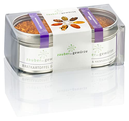 Zauber der Gewürze Das Hausmannskost-Gewürze Geschenkset | Gewürze Set mit 2 besonderen Gewürzen in Premiumqualität, als Geschenk für Frauen & Männer, 150 g Zauber der Gewürze Das Hausmannskost-Gewürze Geschenkset | Gewürze Set mit 2 besonderen Gewürzen in Premiumqualität, als Geschenk für Frauen & Männer, 150 g von Zauber der Gewürze