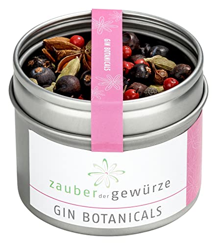Zauber der Gewürze Gin Botanicals - Gewürze für Gin Tonic, außergewöhnliche Gin Tonics und Cocktails selber mixen, Top Qualität in wiederverschließbarer Aroma-Dose, 35 g Zauber der Gewürze Gin Botanicals - Gewürze für Gin Tonic, außergewöhnliche Gin Tonics und Cocktails selber mixen, Top Qualität in wiederverschließbarer Aroma-Dose, 35 g von Zauber der Gewürze