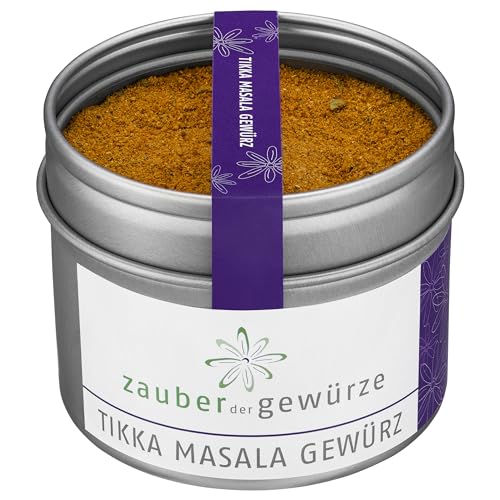 Zauber der Gewürze Tikka Masala Gewürz - Indische Gewürzmischung für Chicken Tikka Masala & weitere Currygerichte, 55 g von Zauber der Gewürze