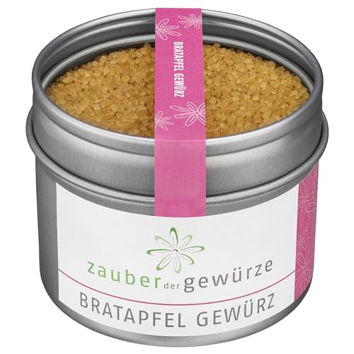 Zauber der Gewürze Bratapfelgewürz, auch lecker als Gewürz für Bratapfellikör oder Bratapfelglühwein, für Bratapfel Tee und Bratapfel Punsch, 100 g von Zauber der Gewürze