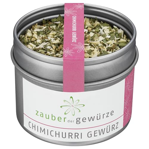 Zauber der Gewürze Chimichurri Gewürz – Gewürzmischung für Chimichurri-Sauce, ideal als Dip oder Marinade für Grillfleisch, 40 g Zauber der Gewürze Chimichurri Gewürz – Gewürzmischung für Chimichurri-Sauce, ideal als Dip oder Marinade für Grillfleisch, 40 g von Zauber der Gewürze