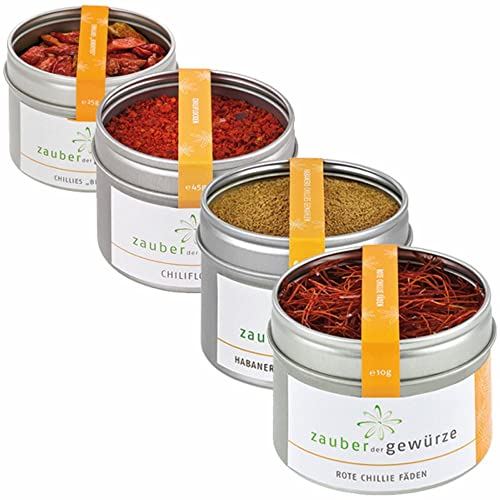 Zauber der Gewürze Das Hot & Spicy Gewürz-Set von Zauber der Gewürze