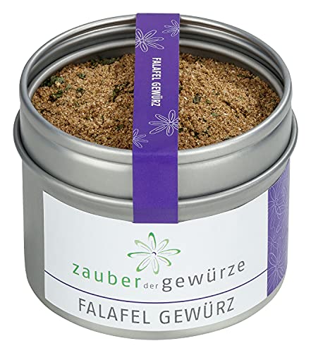 Zauber der Gewürze Falafel Gewürz – Orientalische Gewürzmischung für die Zubereitung von Falafel-Kichererbsenbällchen, ideal für vielseitige vegetarische Gerichte, 45 g von Zauber der Gewürze