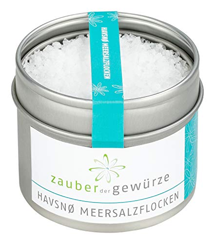 Zauber der Gewürze Havsnø Meersalzflocken aus Norwegen, ideal zum Grillen und zum Verfeinern von Salat, Fleisch, Fisch und Gemüse, 65 g Zauber der Gewürze Havsnø Meersalzflocken aus Norwegen, ideal zum Grillen und zum Verfeinern von Salat, Fleisch, Fisch und Gemüse, 65 g von Zauber der Gewürze