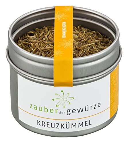 Zauber der Gewürze Kreuzkümmel ganz – Würzige Kreuzkümmelsamen, ideal für indische Curries, arabisches Hummus und mexikanisches Chili con Carne, 55 g Zauber der Gewürze Kreuzkümmel ganz – Würzige Kreuzkümmelsamen, ideal für indische Curries, arabisches Hummus und mexikanisches Chili con Carne, 55 g von Zauber der Gewürze