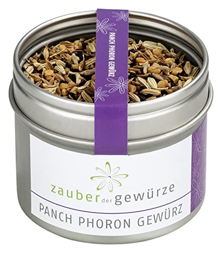 Zauber der Gewürze Panch Phoron, nordindische Fünfgewürzmischung, dezente Schärfe, 65g von Zauber der Gewürze