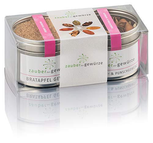 Zauber der Gewürze Das Weihnachtsduft Gewürze Geschenkset | Gewürze Set mit 2 weihnachtlichen Gewürzen in Premiumqualität, als Geschenk für Frauen & Männer, 140 g Zauber der Gewürze Das Weihnachtsduft Gewürze Geschenkset | Gewürze Set mit 2 weihnachtlichen Gewürzen in Premiumqualität, als Geschenk für Frauen & Männer, 140 g von Zauber der Gewürze