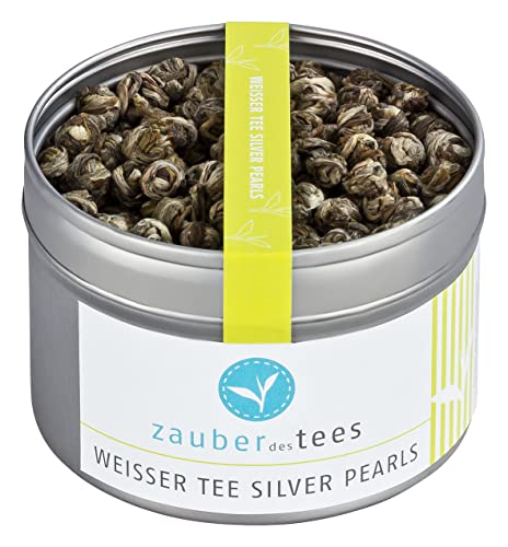 Zauber des Tees Weißer Tee Silver Pearls, 95g von Zauber des Tees