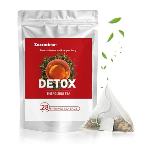 Detox Tee Zum Abnehmen, 28 Tage Gewichtsverlust Tee, Körperformender Kräutertee, Natürliche Fettverbrennung, Sanfte Entgiftung, Unterstützt die Verdauung, Energie-Booster Detox Tee Zum Abnehmen, 28 Tage Gewichtsverlust Tee, Körperformender Kräutertee, Natürliche Fettverbrennung, Sanfte Entgiftung, Unterstützt die Verdauung, Energie-Booster von Zavonirae
