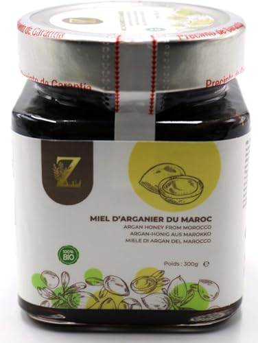 Arganhonig aus Marokko, 300 g, ein seltener und einzigartiger Honig – 100 % natürlich, geerntet in der Region Souss Massa Draa Arganhonig aus Marokko, 300 g, ein seltener und einzigartiger Honig – 100 % natürlich, geerntet in der Region Souss Massa Draa von Zayti