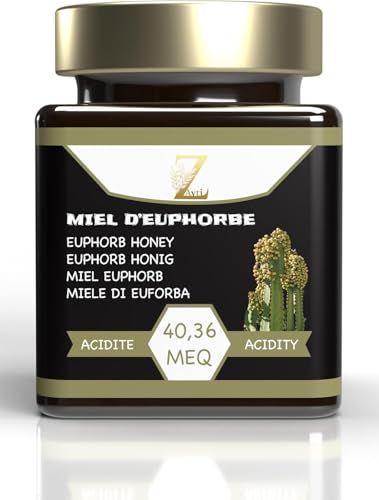 Euphorbienhonig, 100 % natürlich – Topf mit 300 g | geerntet in der Region Souss Massa Draa in Marokko Euphorbienhonig, 100 % natürlich – Topf mit 300 g | geerntet in der Region Souss Massa Draa in Marokko von Zayti